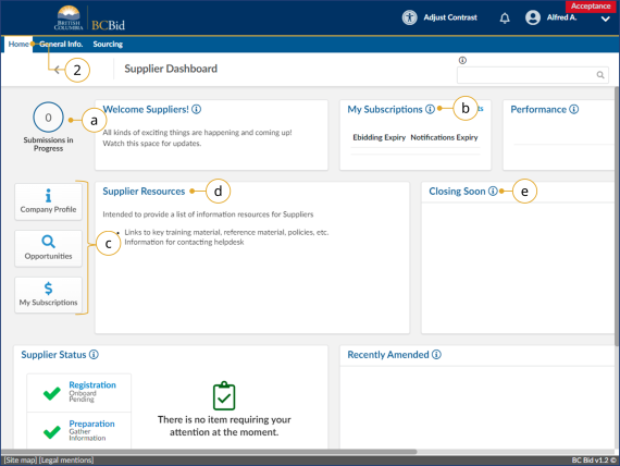 Supplier Dashboard