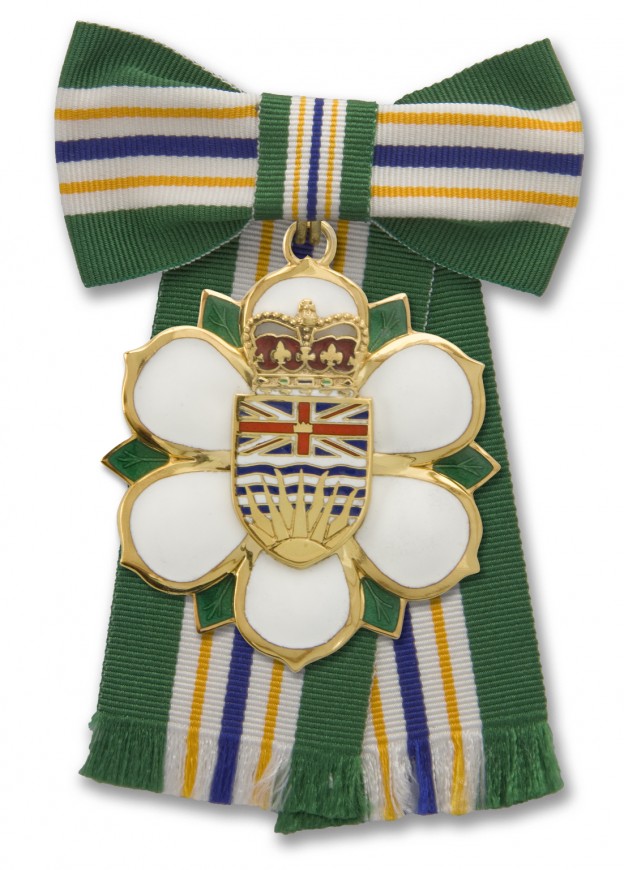 Order of B.C. medal