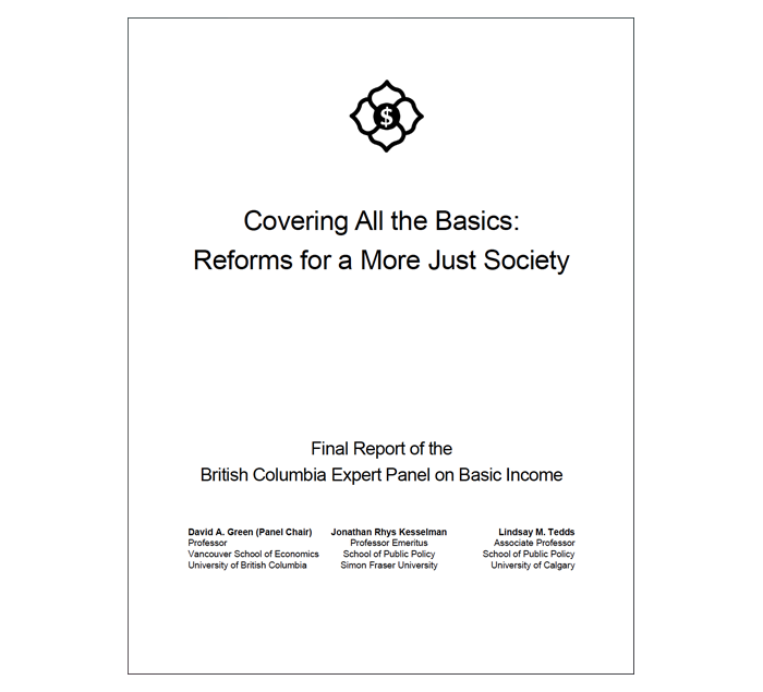 Basic income final report cover