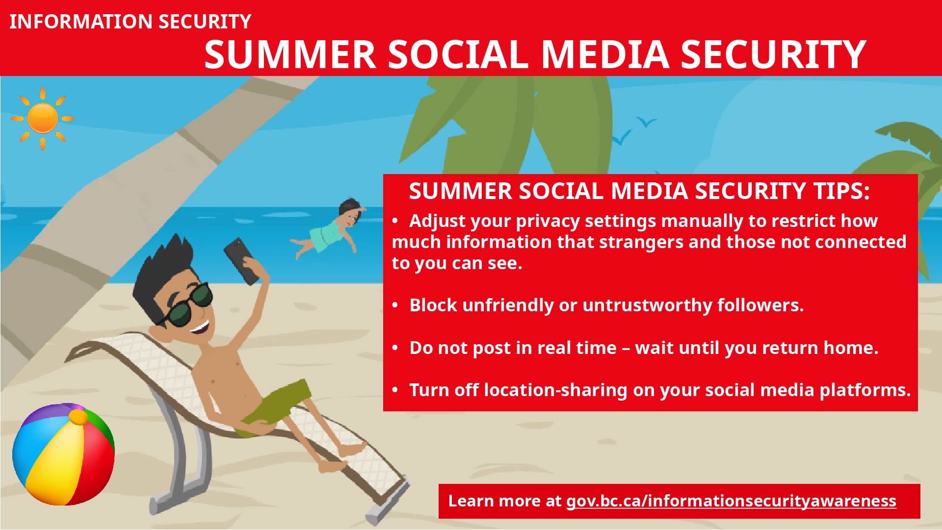 Summer Social Media Security