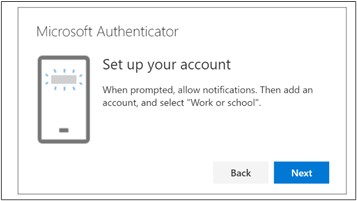 Microsoft Authenticator - Set up your account Microsoft Authenticator - Set up your account