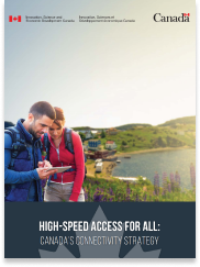 Canada's connectivity strategy cover page