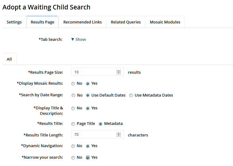 Related Searchs - help users narrow their search results