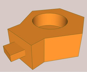 Made up orange "doohickey"