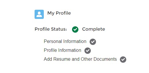 CABRO board appointment application profile status screen