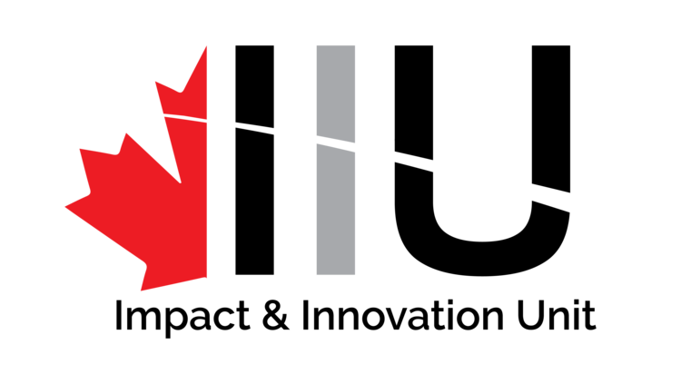 Logo of three large letters IIU