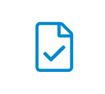 Paper icon with checkmark