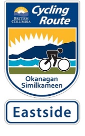 Sample cycling signage, Okanagan Similkameen 
