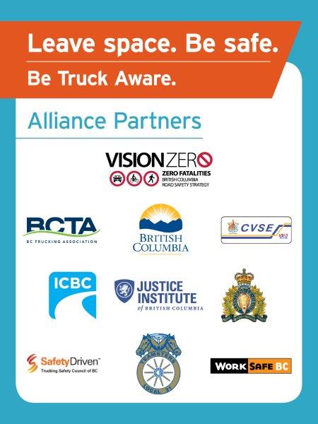 Be truck aware infographic