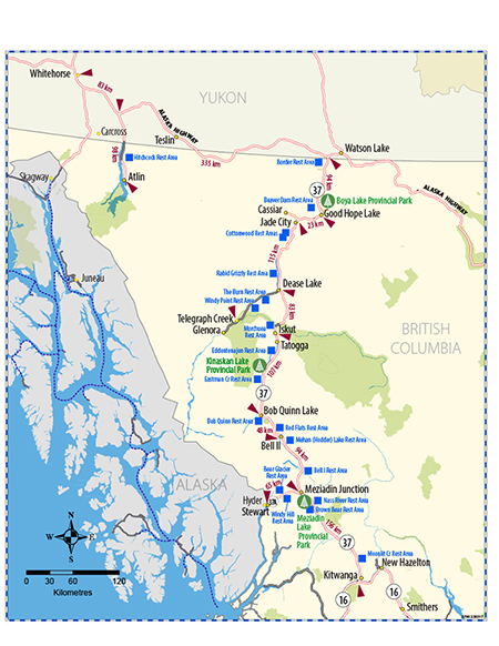 Highway 37 Stewart-Cassiar Scenic Route - Province of British Columbia