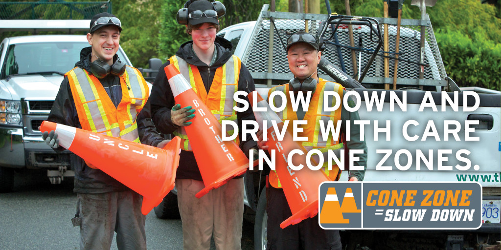 Slow Down and Drive with Care in Cone Zones