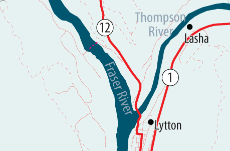 Go to Google Map of Lytton reaction ferry