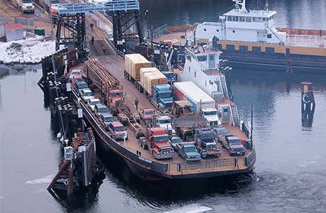 Francois Lake Ferry