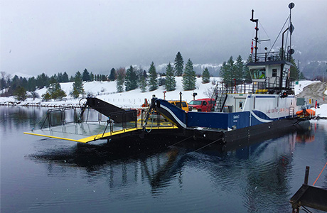 Glade cable ferry