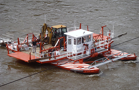 Usk reaction ferry