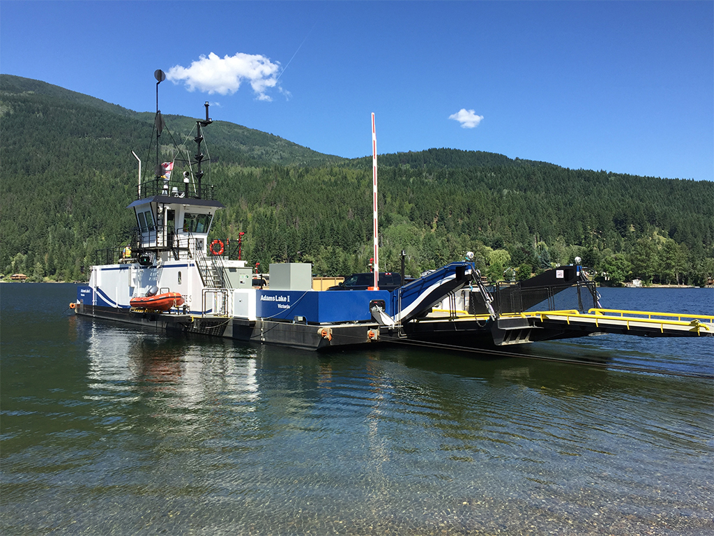 Adams Lake Ferry