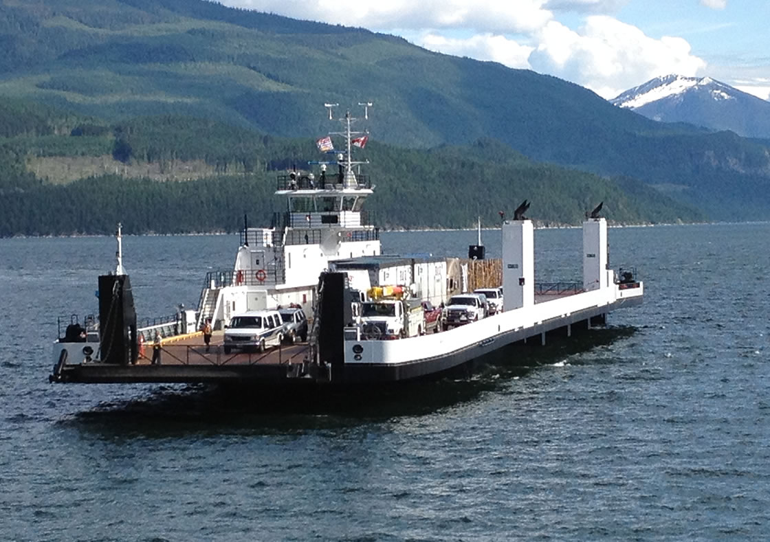 Upper Arrow Lake Ferry