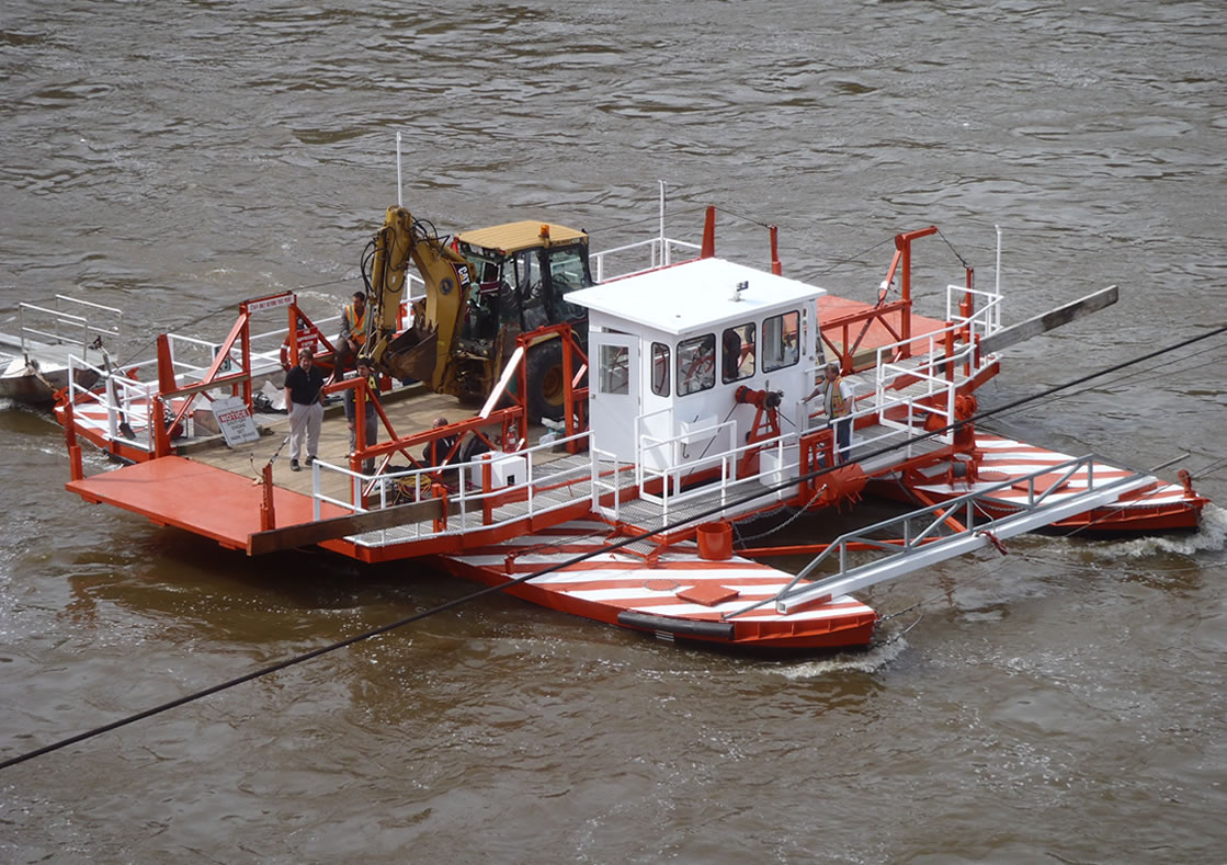 Usk reaction ferry