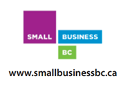 Small Business BC logo with website address