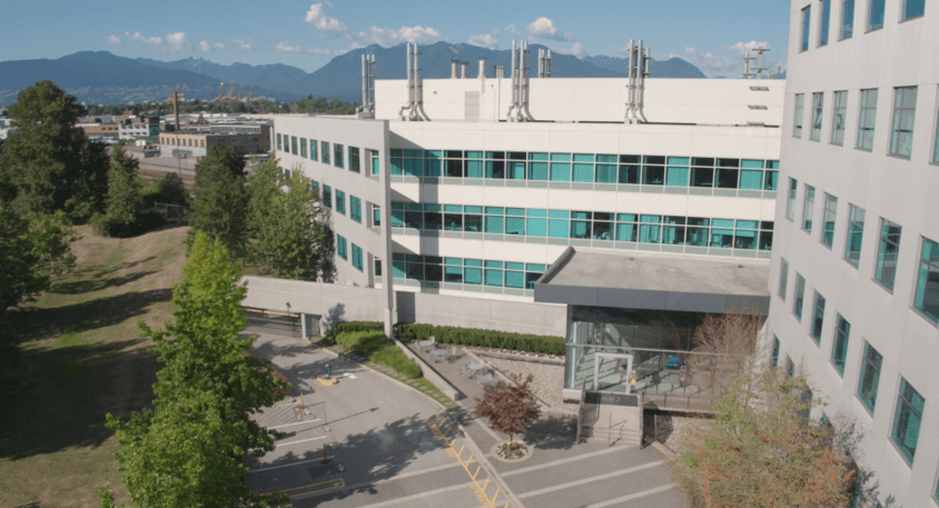 Anandia lab offices, skyline of Vancouver