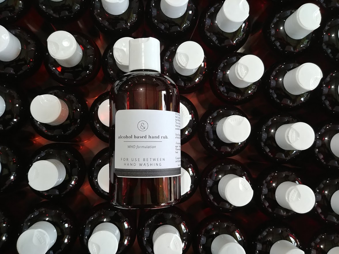Hand Sanitizers from Ampersand Distilling Co. 