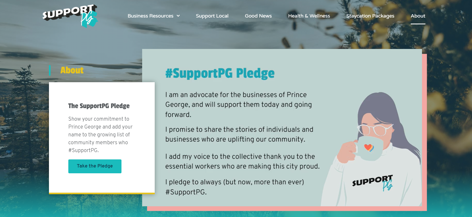 SupportPG website