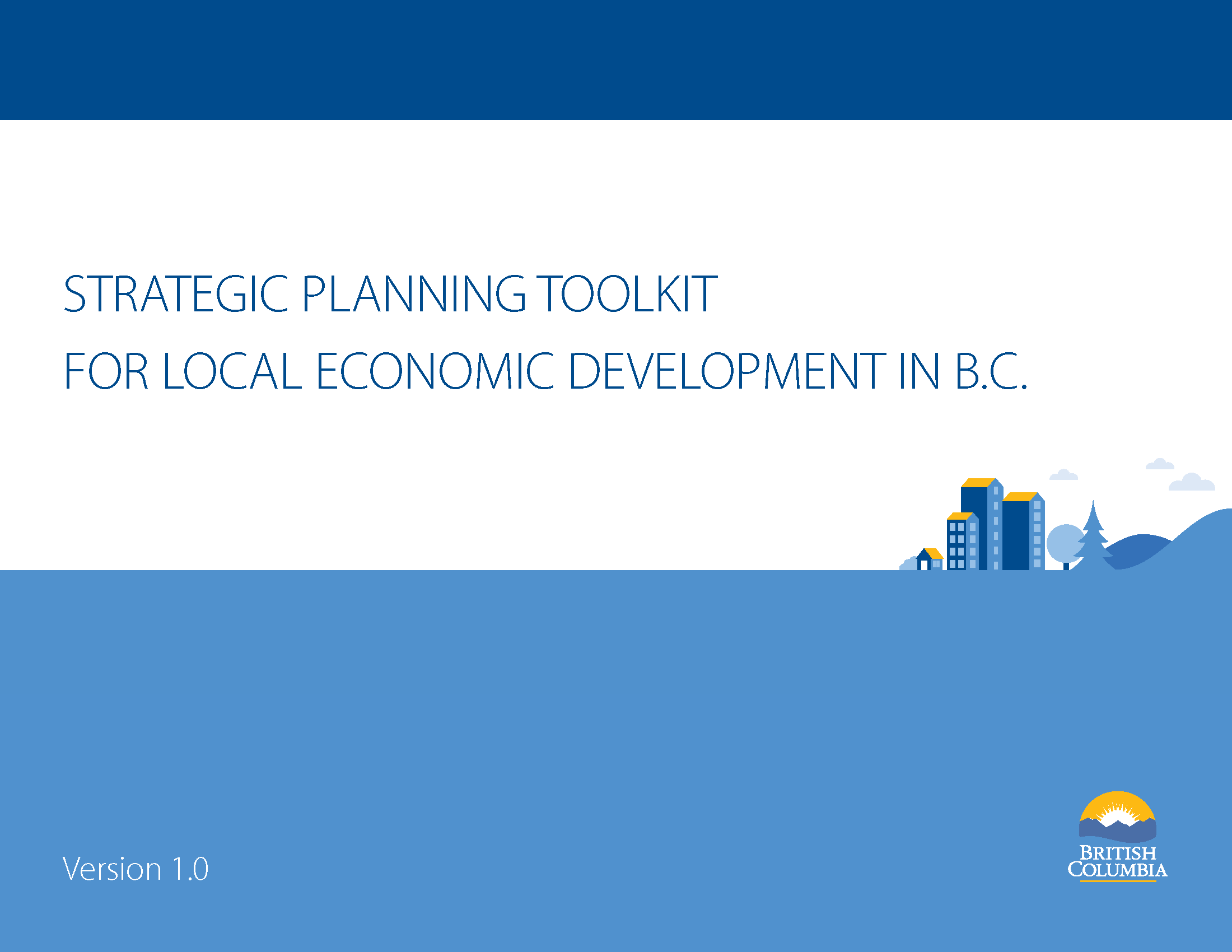 Strategic planning toolkit cover image