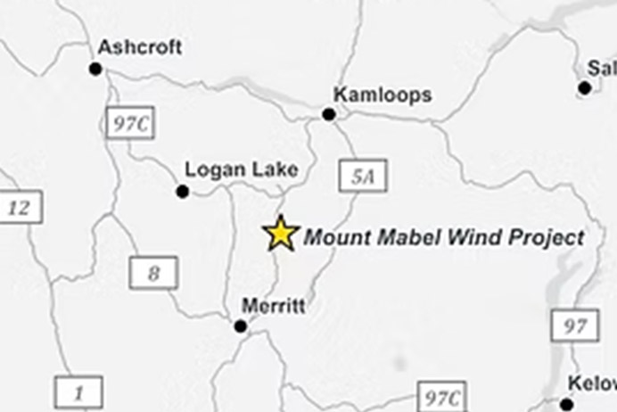 Mount Mabel project map (Source: Capstone)