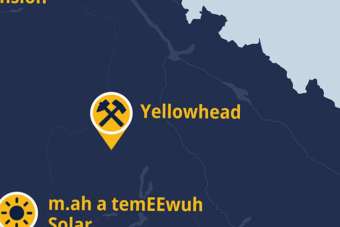 Yellowhead Copper mine