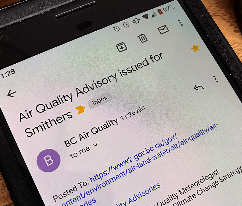 Air Quality Subscription Service