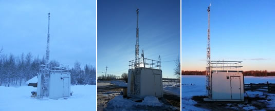 Air monitoring stations