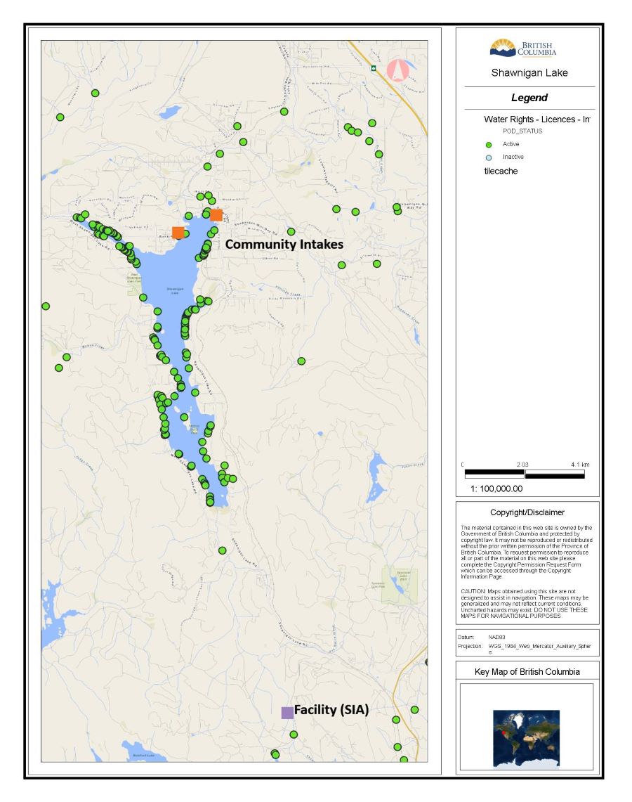 Shawnigan Lake Area and Water Rights 
