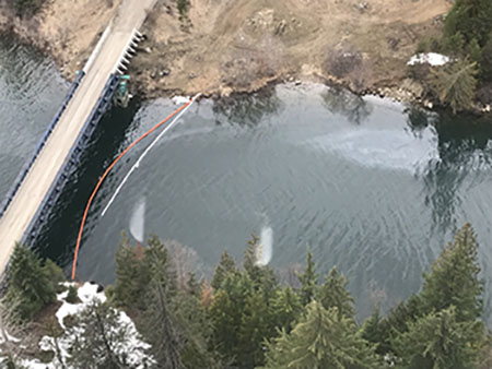 Salmo River Fuel Spill