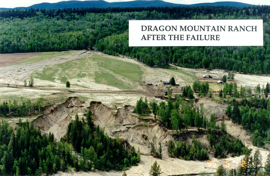 Dragon mountain ranch after Cannon Creek failure