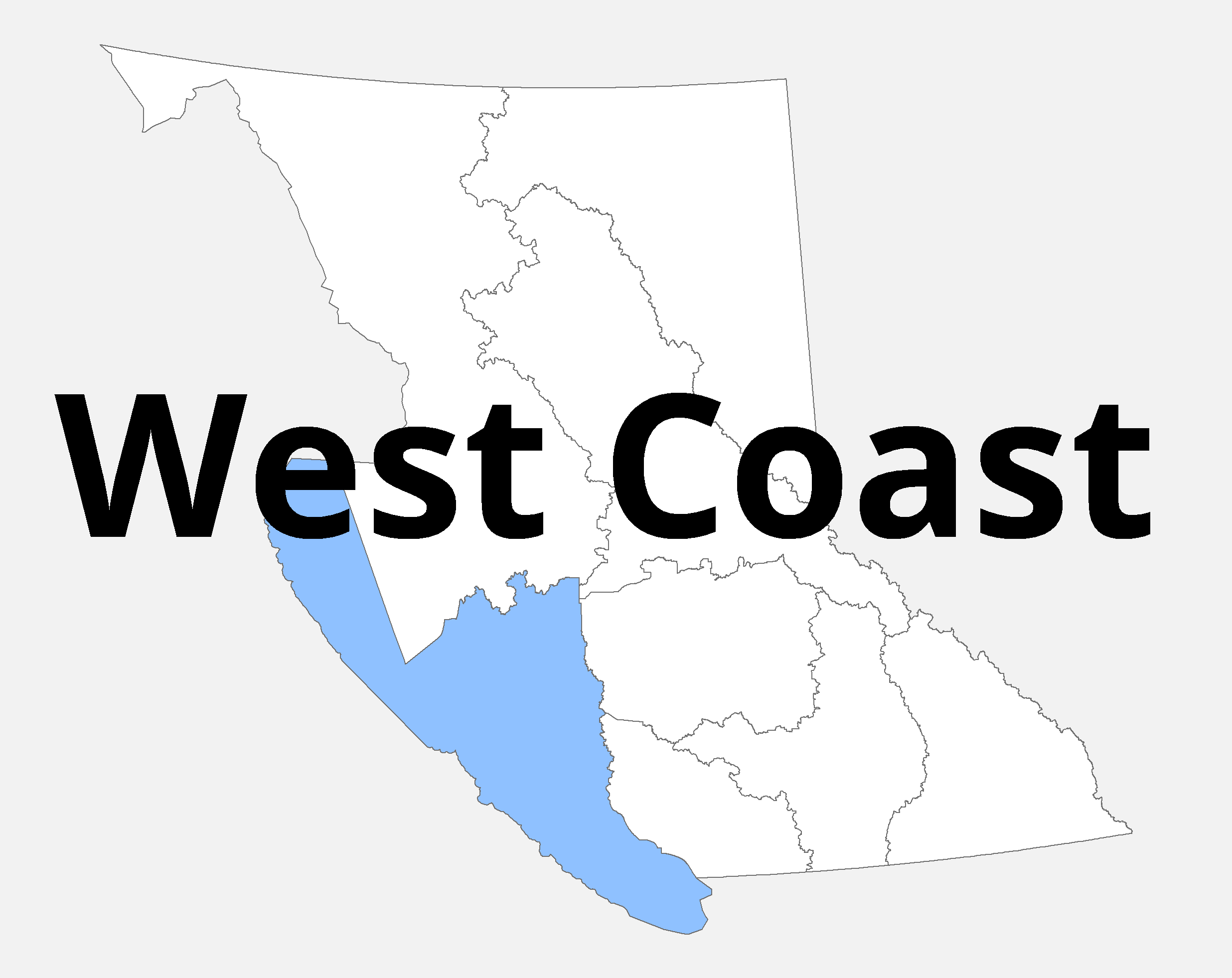 West Coast Natural Resource Region