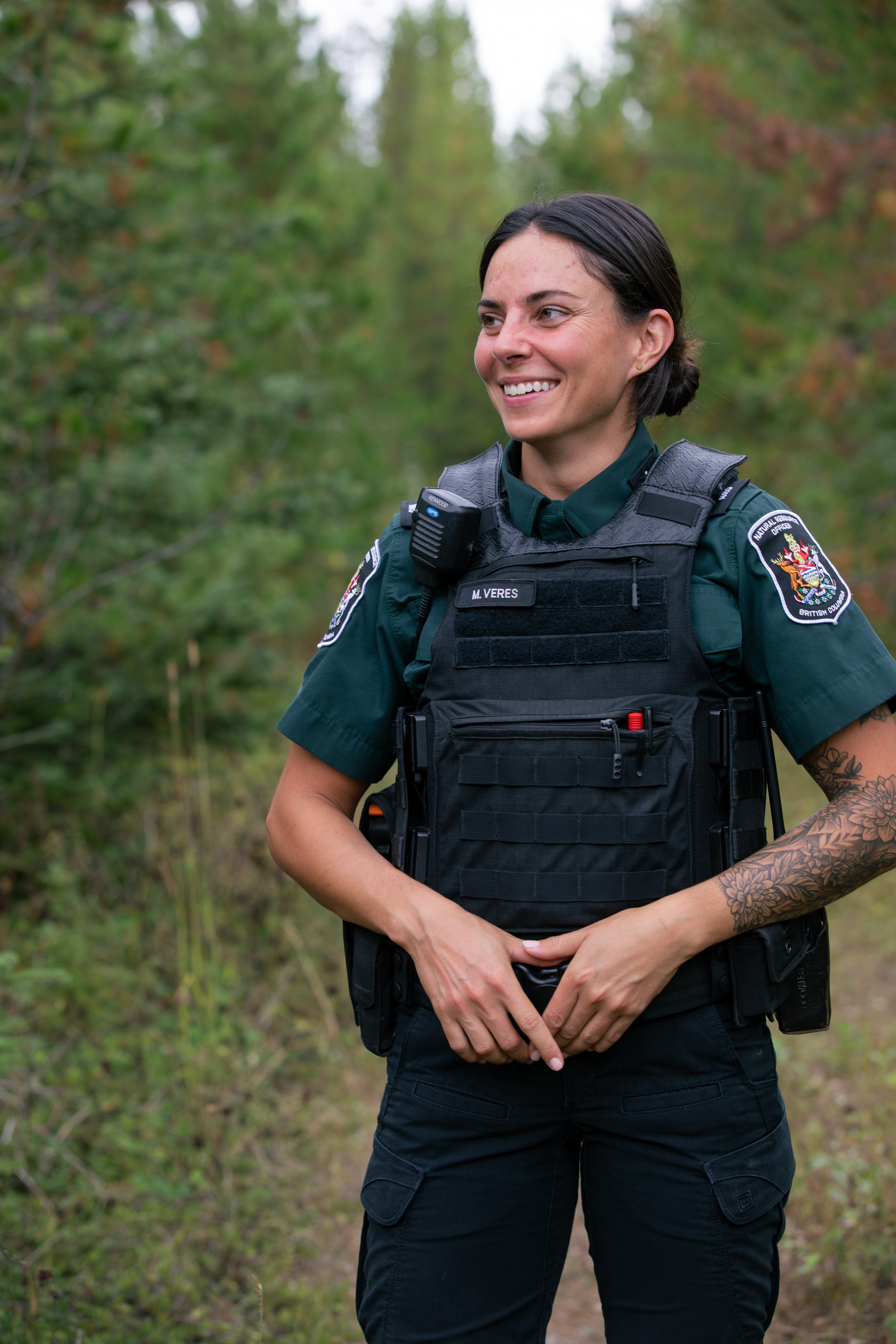 Image of a NROS officer