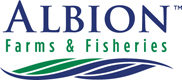 알비온 피셔리(Albion Fisheries) 로고