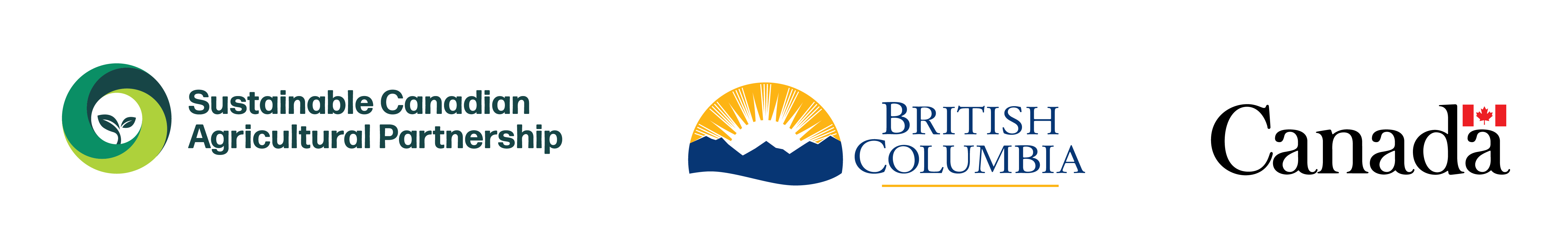 SCAP, BC Government and Government of Canada logos