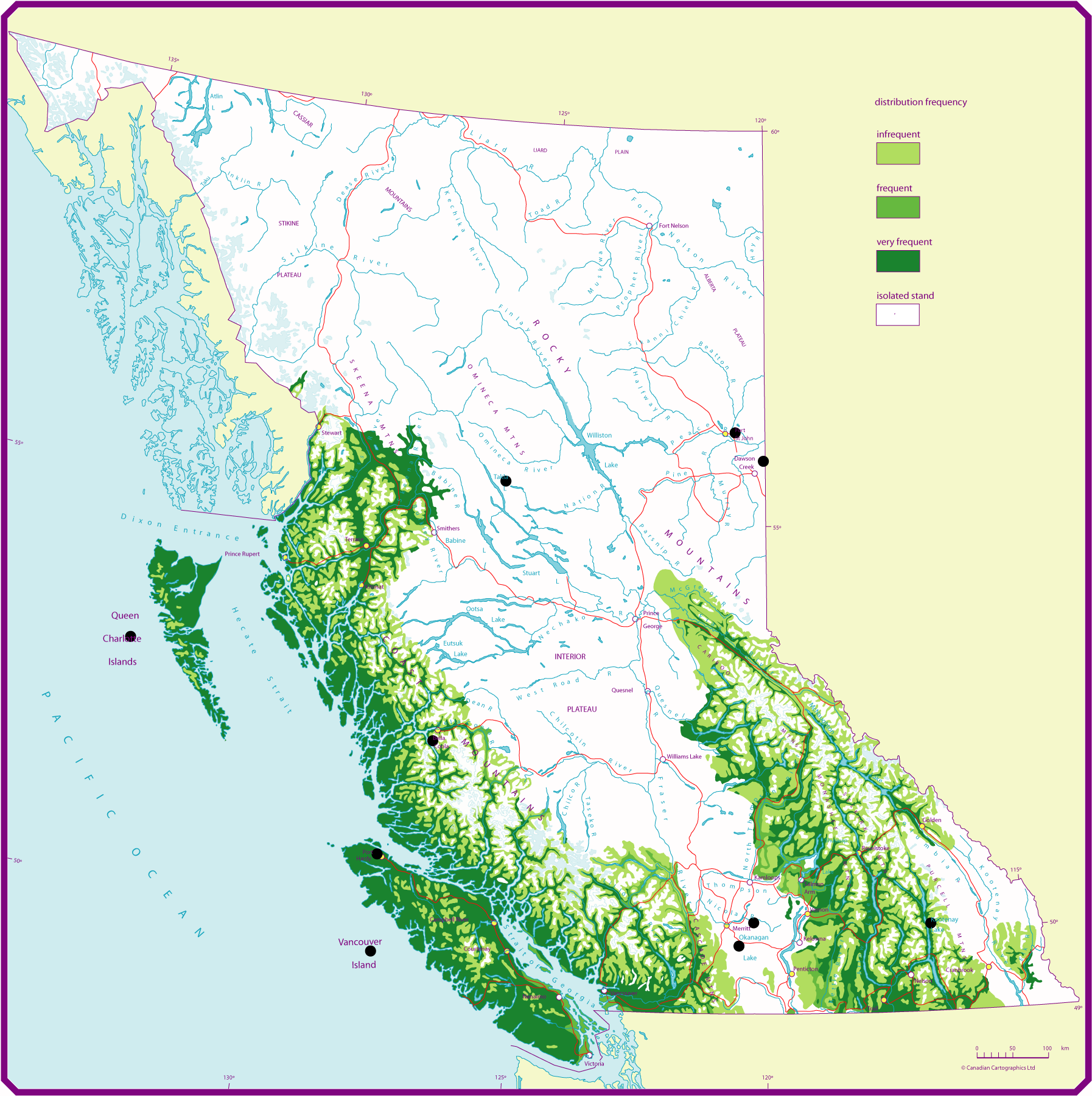 Biogeoklimatische Zonen von British Columbia – Wikipedia