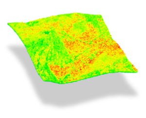 Image of a lidar derived surface raster Image of a lidar derived surface raster