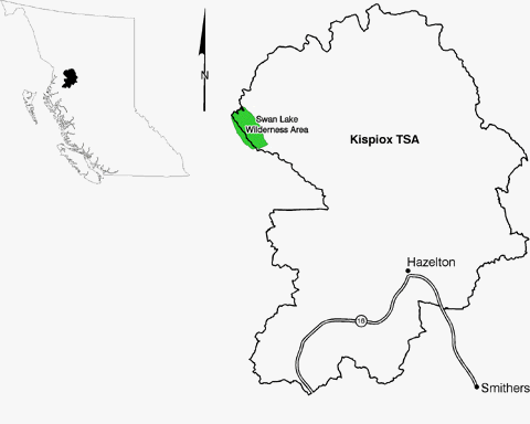 Map of Kispiox TSA, click to expand