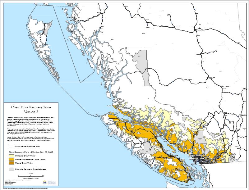 Residual Fibre Utilization Policy - Province of British Columbia