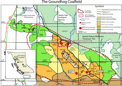 Download map of the Groundhog Coalfield