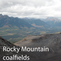 Rocky Mountain coalfields