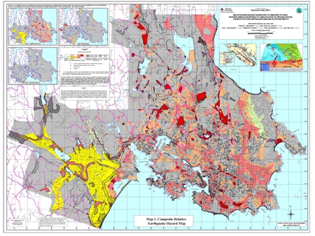 Relative Earthquake Hazard Map