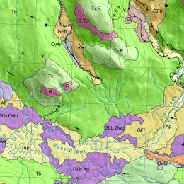 Surficial map