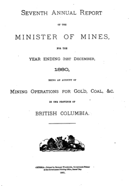 Annual Report 1880