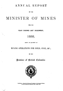 Annual Report 1888