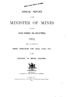 Annual Report 1912