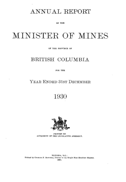 Annual Report 1930